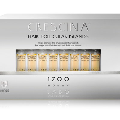 Tratament pentru stadii initiale de rarire a parului la femei Crescina Follicular Islands 1700, 20 fiole, Labo, LABO COSPROPHAR SUISSE