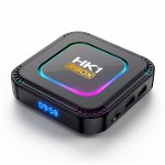 TV Box HK1 RBOX K8 Smart Media Player, 8K, Android 13, 4GB RAM, 64GB ROM, Quad Core ARM Cortex A53 - RK3528, AV1, WiFi6, Bt 5.0, HDMI, HK1 RBOX