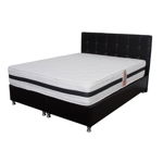 Saltea ortopedica BEST SLEEP Edition Double Side, 130x200x18cm, spuma poliuretanica, hipoalergenica, antibacteriana, reversibila, ferma