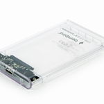 GEMBIRD EE2-U3S9-6 HDD/SSD enclosure for 2.5 SATA - USB 3.0 9.5mm transparent plastic