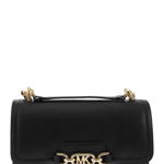 Michael Kors MICHAEL KORS Heather large leather cross body bag BLACK, Michael Kors