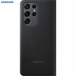 Husa Smart LED View Cover Samsung pentru Samsung Galaxy S21 Ultra Black