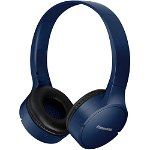 Casti On Ear Panasonic RB-HF420BE-A, Wireless, Bluetooth, Microfon, Autonomie 50 ore, Albastru