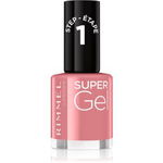 Lac de unghii Rimmel, Super Gel, 035 Pop Princess Pink, 12 ml