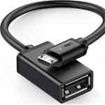 Adaptor USB Ugreen microUSB - USB Negru (10396)