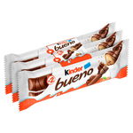 Napolitana Kinder Bueno cu crema de lapte si alune de padure 129 g