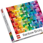 Puzzle 1000 de piese Rainbow Bricks - Ridleys, Lego