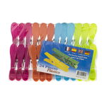 Carlige de rufe din plastic 24/set, 