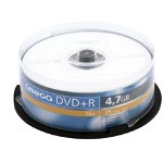 Omega DVD-R 16x, 4.7 GB, 25 bucati