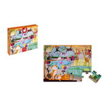 Janod Tactile Puzzle puzzle ZOO 2 y+ 20 buc, Janod