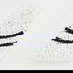 Reserved - Căciulă beanie cu pompon - crem, Reserved