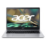 Laptop Aspire 3 FHD 15.6 inch AMD Ryzen 5 5500U 8GB 256GB SSD Pure Silver