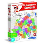 Joc educativ Sa descoperim Romania 104 piese, 