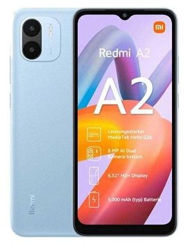 Xiaomi Redmi A2 32GB 2GB RAM Dual SIM (MZB0DWLEU) Mobile Phone #blue