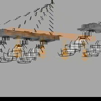 Lustra, Luin, 534LUN3335, Lemn, Vintage, Luin