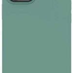 Husa Lemontti Liquid Silicon compatibila cu iPhone 12 Pro Max, Forest Green