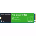 SSD Western Digital Green SN350, 2TB, NVMe™, M.2., Western Digital