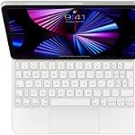 Apple Magic Keyboard pentru iPad Pro 11-inch (3rd & 2nd & 1st gen) si iPad Air (4th) International English White, Apple