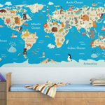 Harta Lumii Camera Copiilor, 