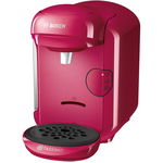 Espressor Bosch Tassimo Vivy II TAS1401, 1300w, 3.3 bar, 0.7l, autocuratare si decalcifiere, capsule, Roz