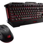 Kit Tastatura si Mouse Gaming ASUS Cerberus (Negru)