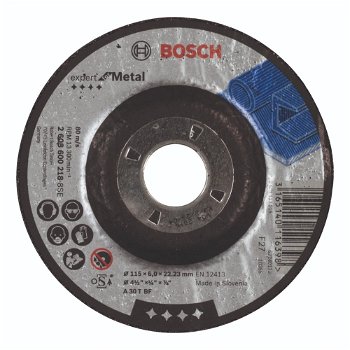 Bosch Tarcza ścierna 115x6mm do Metall, Bosch Powertools