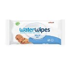 Servetele umede pentru bebelusi, WaterWipes, Biodegradabile, 60 buc, 0 luni+