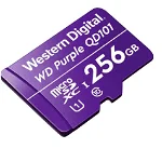 Card MicroSD 256GB seria Purple Ultra Endurance - Western Digital WDD256G1P0C