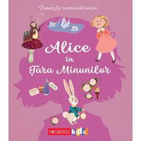 Povești nemuritoare: Alice în țara minunilor - Paperback - Lewis Carroll - Niculescu, 