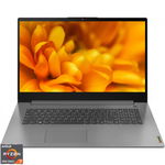 Laptop IdeaPad 3 17ALC6 17.3 inch FHD AMD Ryzen 7 5700U 12GB DDR4 512GB SSD Arctic Grey, Lenovo