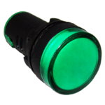 Klass – Lampa semnalizare LED 22mm/230v – green, Moon