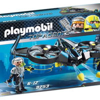 Mega drona playmobil top agents, Playmobil