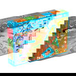 Set constructie magnetic confetti 68
