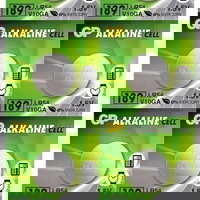 Set Baterii Alcaline Tip Buton AG10, GP, 10 Bucati, GP