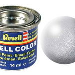 Argintiu metalic, vopsea email 14 ml, Revell