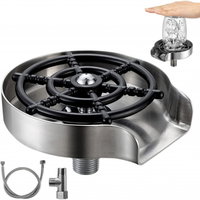 Spalator pahare cu jet de apa, din otel inoxidabil, conceput pentru curatarea si clatirea rapida, Anti-rugina