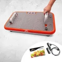 Aparat Fitness Mediashop Vibroshaper Homegym, 99 viteze, 2 manere de antrenament, corzi elastice, 3 programe de antrenament