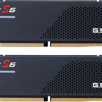 G.Skill DDR5 - 64GB - 6000 - CL - 32 (2x 32 GB) dual kit, memory (black, F5-6000J3238G32GX2-RM5RK, Ripjaws M5 RGB, INTEL XMP), G.Skill