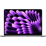 Laptop APPLE MacBook Air 13 mrxn3ze/a, Apple M3, 13.6" Retina Display, 8GB, SSD 256GB, 8-core GPU, macOS Sonoma, Space Gray, Tastatura layout INT