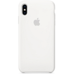 Husa Apple iPhone XS Max Silicone Case White