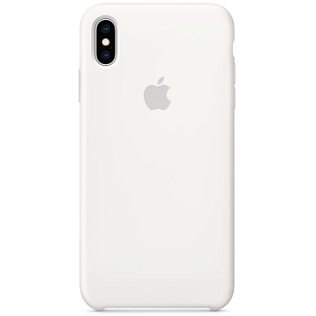 Husa Cover Silicone Apple pentru iPhone Xs Max Alb, Apple