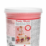 Pasta de zahar pentru modelat, Roz, Saracino, 1 kg