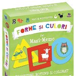 Forme si culori - Joc Maxi-Memo, www.edituradph.ro