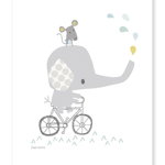 Poster (30x40cm) Its Raining Elephant
