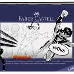 Pitt Artist Pen Manga Set Incepatori Faber-castell