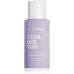 ICONIQUE Professional COOL LIKE YOU Perfect Blonde & Silver Violet șampon pentru neutralizarea tonurilor de galben 70 ml, ICONIQUE Professional