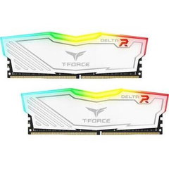 Memorie RAM Team Group Delta RGB White K2 32GB DDR4 3600MHz CL18- Desigilat, Team Group