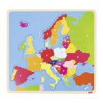 Puzzle din Lemn Goki Harta Europei