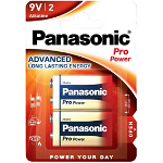 Baterie Panasonic Pro Power 9V pack of 2
