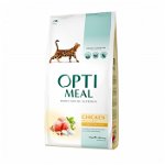 Optimeal Hrana uscata pisici adulte - cu Gaina, 10kg, OPTIMEAL